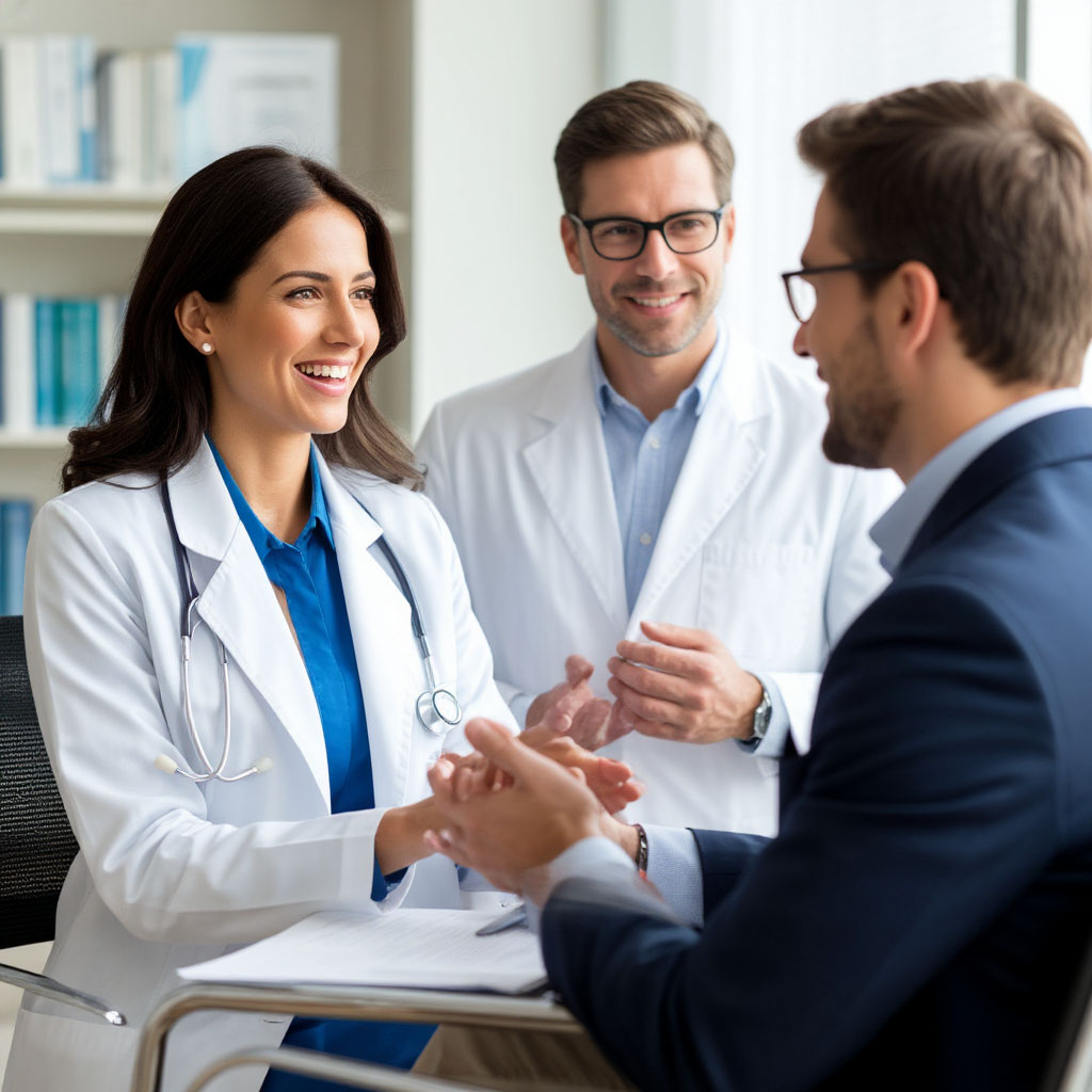 Healthcare professional consultation